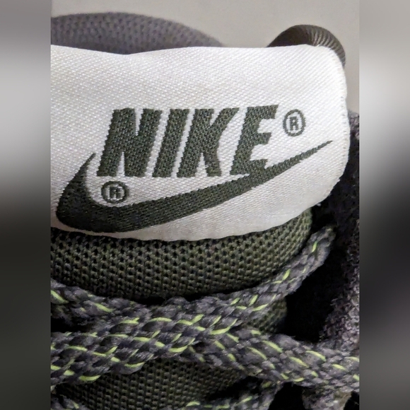 Nike Dunk Sky Hi Essential Green Sneakers Wedge Women's 7 - Picture 16 of 17